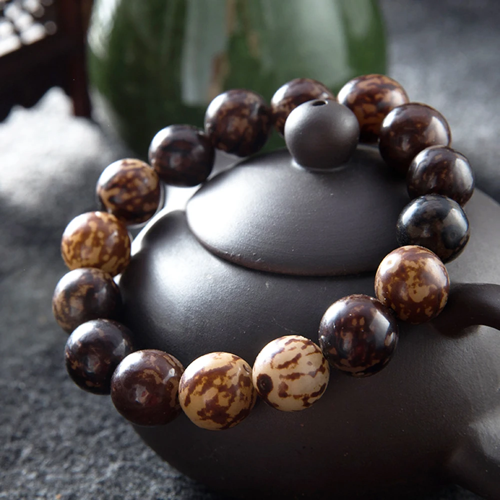 Модные натуральные мужские технические браслеты для женщин религиозный Будда