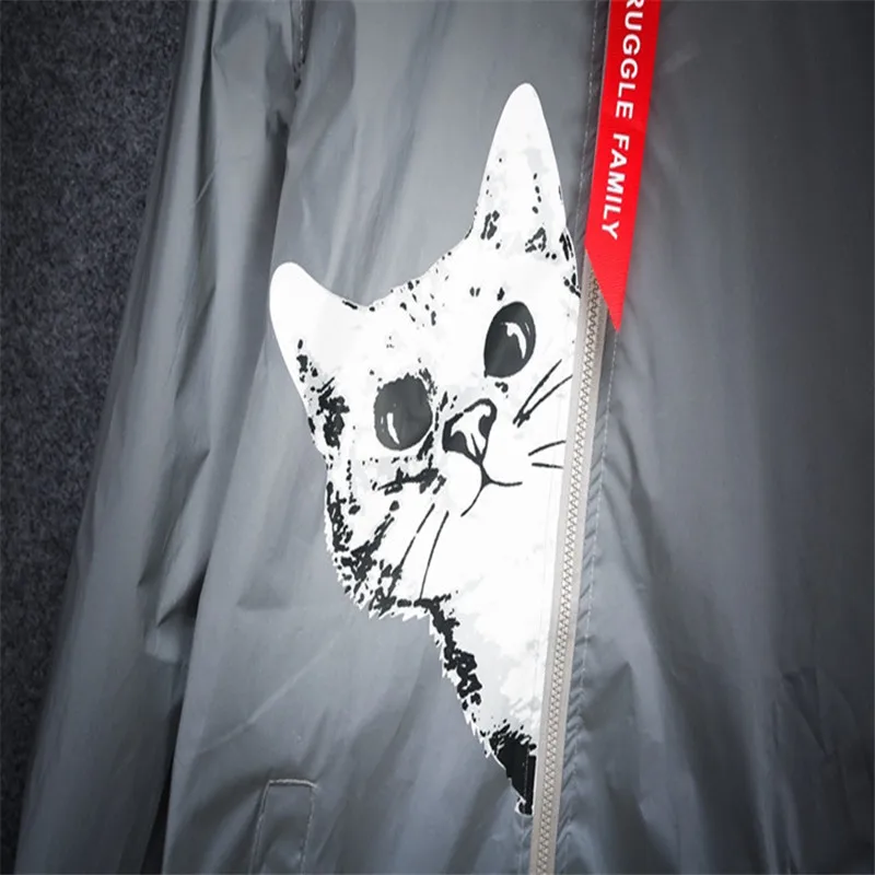 Куртка BOLUBAO Мужская Светоотражающая водонепроницаемая куртка с капюшоном и