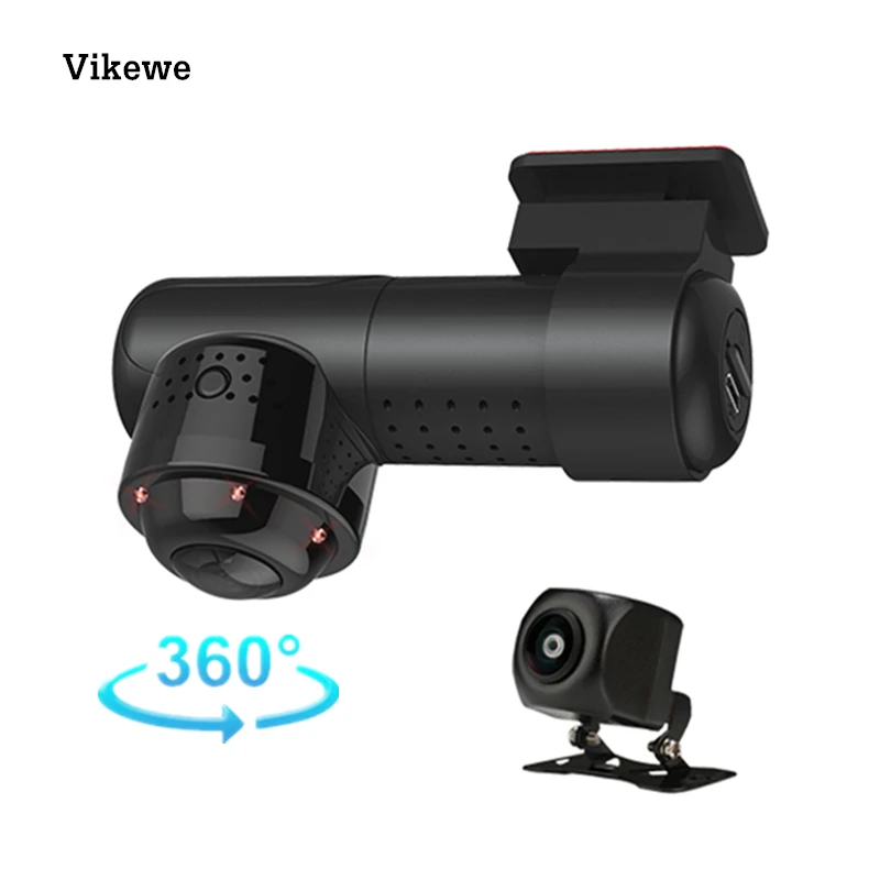 Видеорегистратор Vikewe Novatek 360 градусов 1080P HD Wi Fi ночное видение|Видеорегистраторы| |