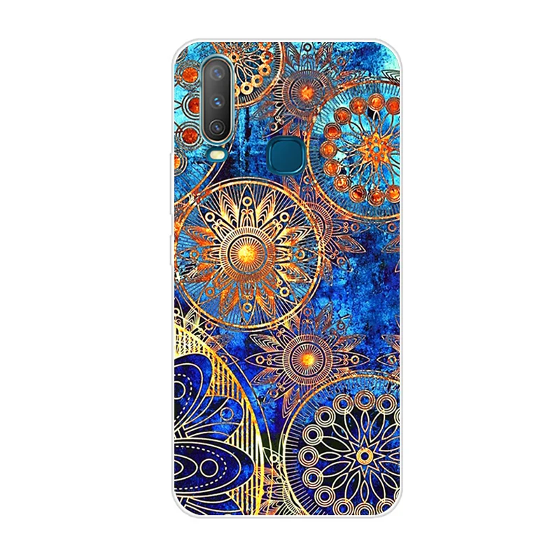 Прозрачный 6,35 ''для Vivo Y17 Y15 Y 12 y 3 чехол мягкий TPU телефон крышка для Vivo Y 17 Y 15 Y 12 y 3 задняя крышка чехол силиконовый Coque Cool Funda - Цвет: Прозрачный