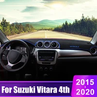 for suzuki vitara ly 2015 2016 2017 2018 2019 2020 car dashboard cover avoid light pad instrument platform desk mat accessories