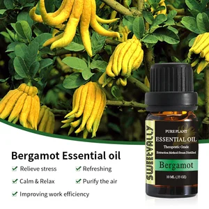 Эфирные масла Bergamot, эфирные масла для органического массажа тела, ароматизатор для расслабления кожи, диффузоры для ароматерапии