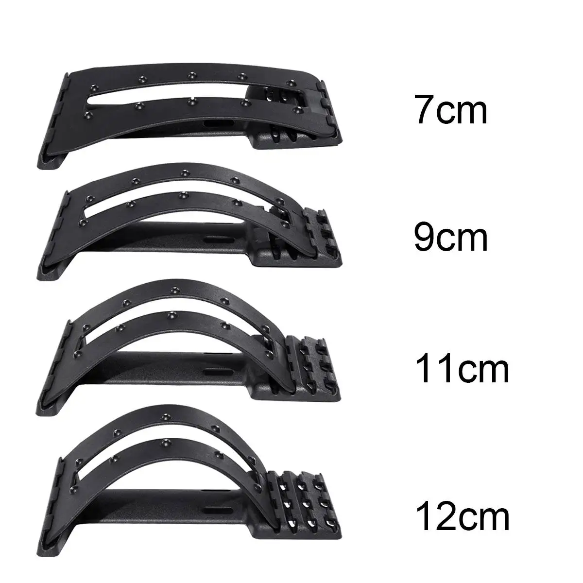 Magnetic Back Stretch Equipment Massager Stretcher Fitness Lumbar Support Relaxation Spine Pain Relief Corrector Health Care | Красота и