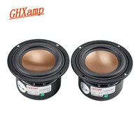ghxamp 3 inch full range speaker 8ohm 15w full frequency loudspeaker ccam voice coil for inverted audio driver diy 2pcs