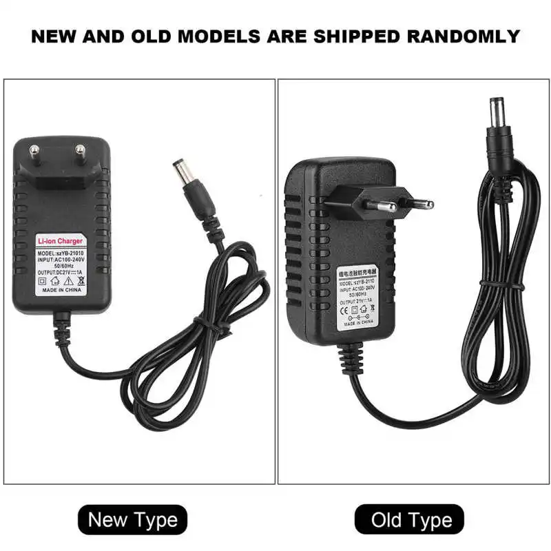 Толстый медный адаптер для зарядки литий ионных батарей 21 В/1 А|Зарядные