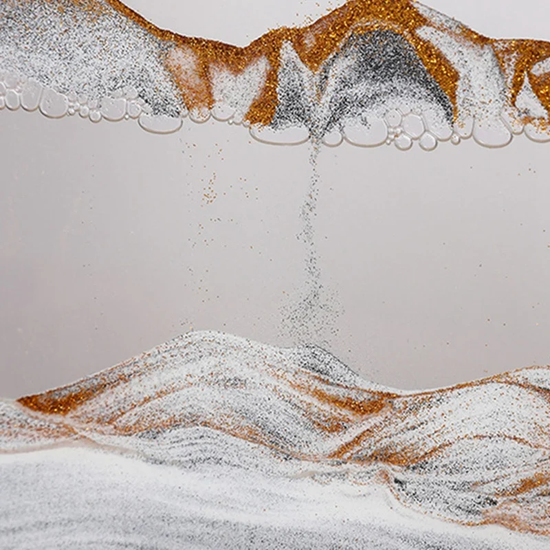 

Flip Type Quicksand Painting Home Simple and Exquisite Quicksand Painting Handicraft