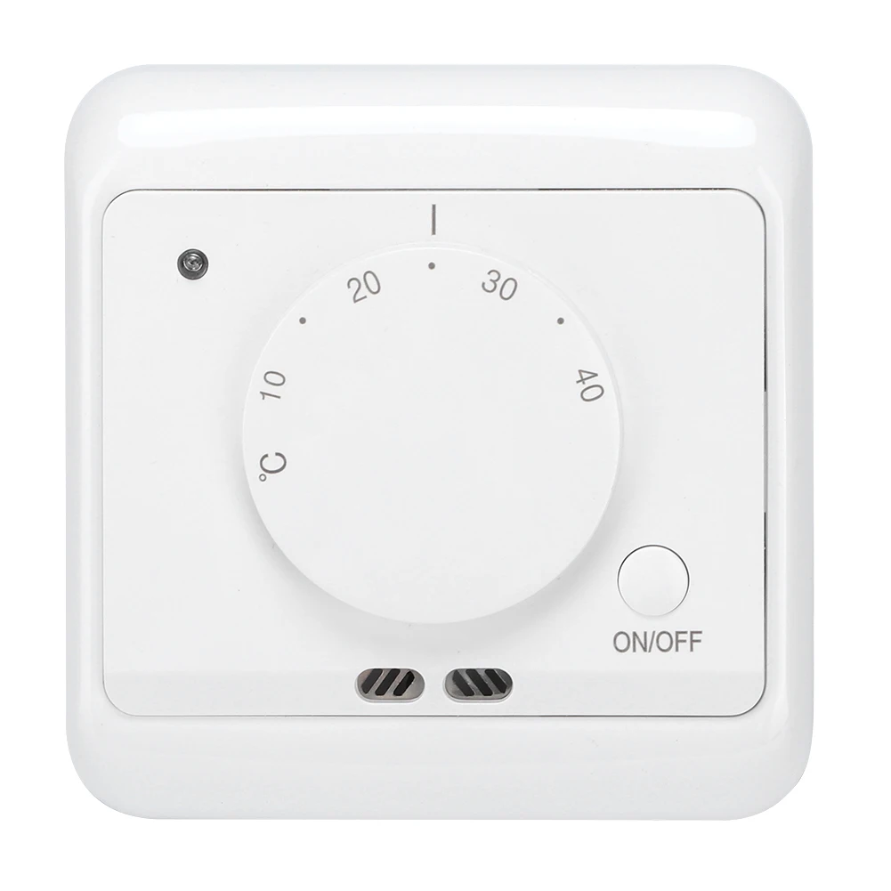 

Настенный механический Электрический нагревательный термостат 230 в 16 А, регулятор температуры