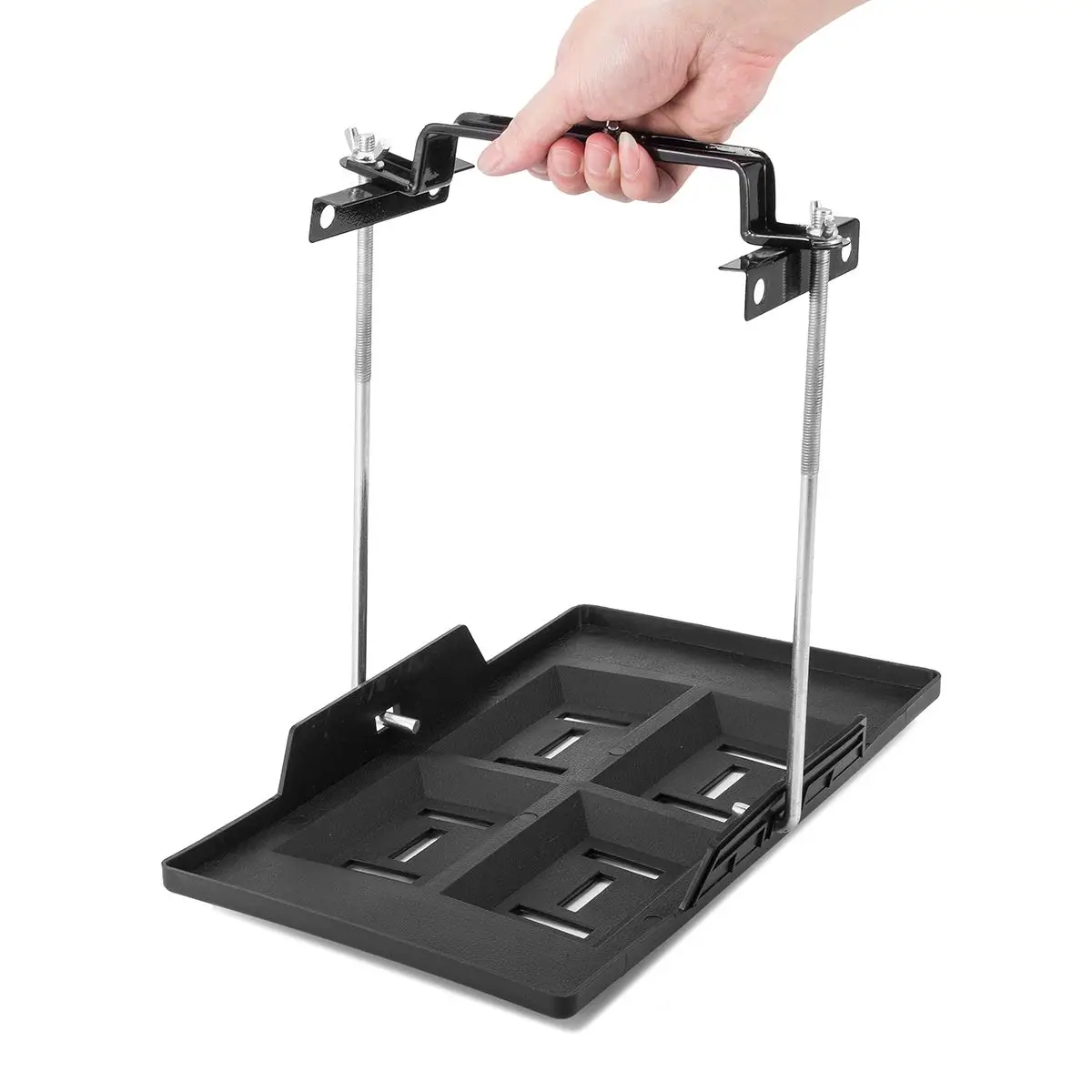 Универсальный автомобильный лоток для аккумулятора регулируемый держатель