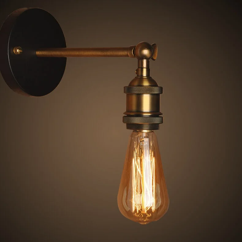

British rural wall lamp accessories modern retro industrial wall lamp