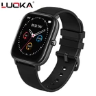 Умные часы LUOKA P8 1,4 дюйма для мужчин и женщин, фитнес-трекер с сенсорным экраном и функцией измерения кровяного давления, умные часы GTS для Huawei, Xiaomi