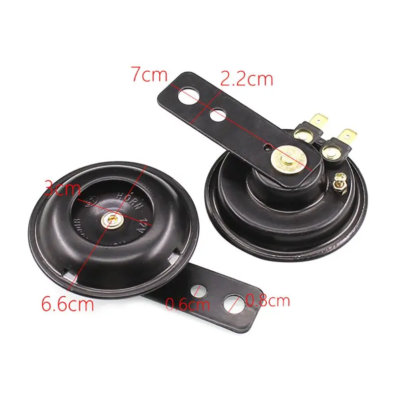 

motorcycle horn loud sound good signal Universal Waterproof Mopeds 12V Electric ATVs For Scooters Horn Vespas Go-Karts O9A8