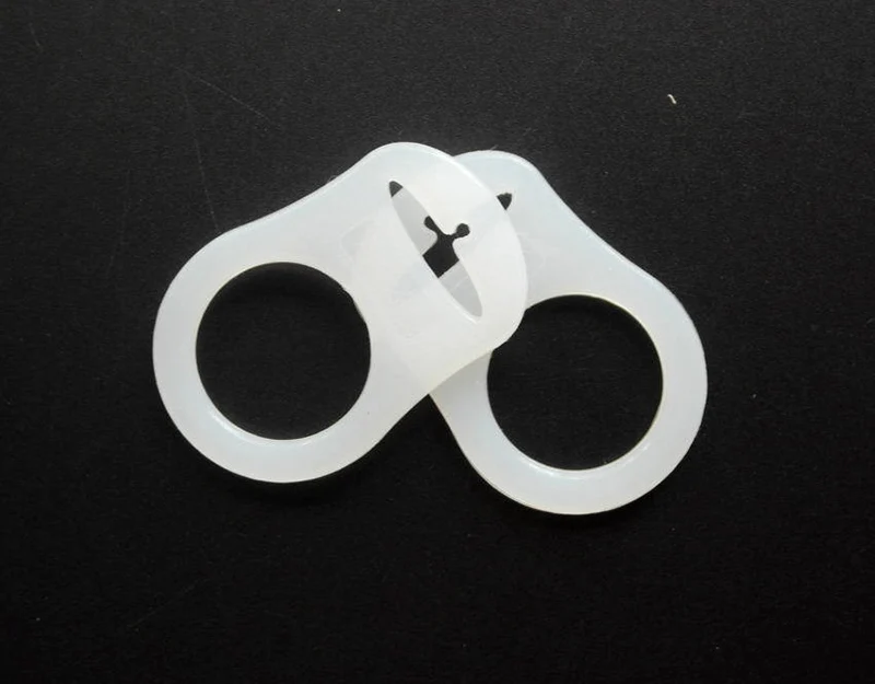 100 шт. Микс 17 видов цветов прозрачный пищевой без BPA силиконовый для ребенка мама