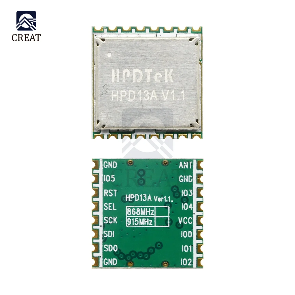 Беспроводной модуль приемопередатчика HPD13A SX1276 915 МГц LoRa передача данных SPI пульт