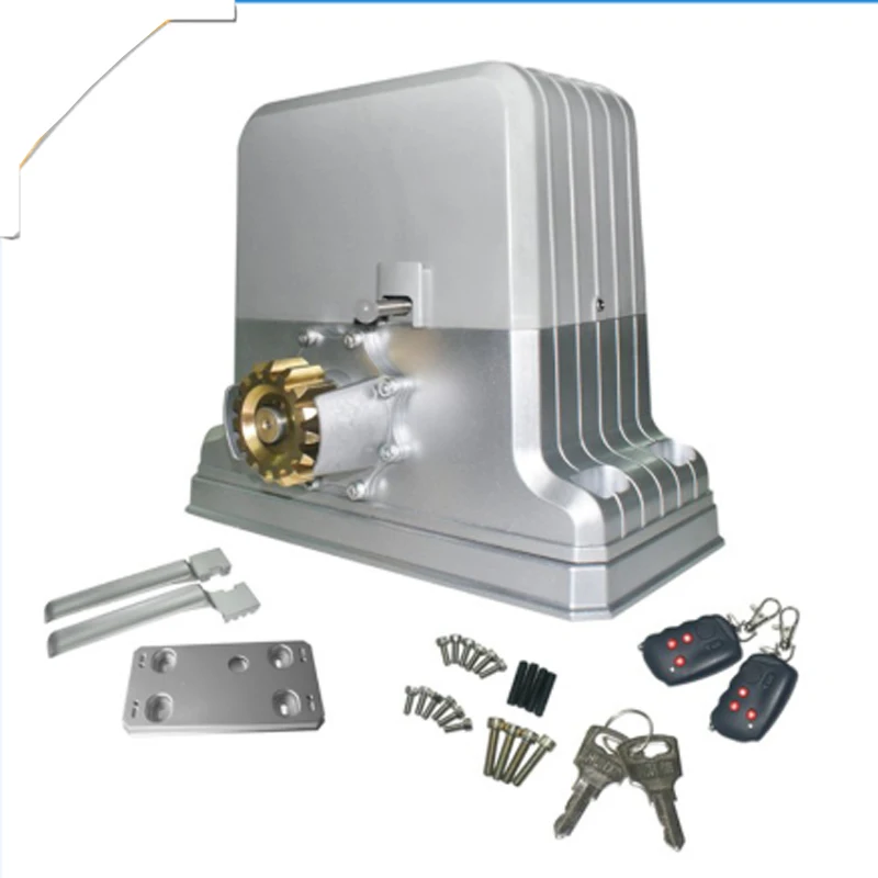 

Motor para porton corredizo residenciales 3900lbs/home automation gate opener and door closer with 7m steel zipper gear rack
