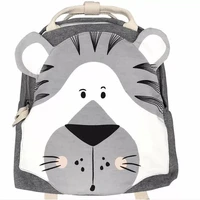 ins nordic style cartoon animal series backpack children school bag plush school bag baby backpack rabbit butterfly koala tiger