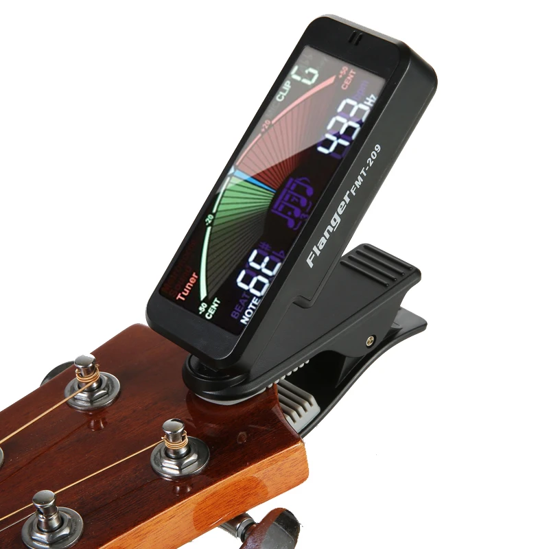3in1 gitarre tuner große lcd bildschirm metronom generator für chromatische gitarre bass violine ukuleleelektrische guitartuner pedal clip
