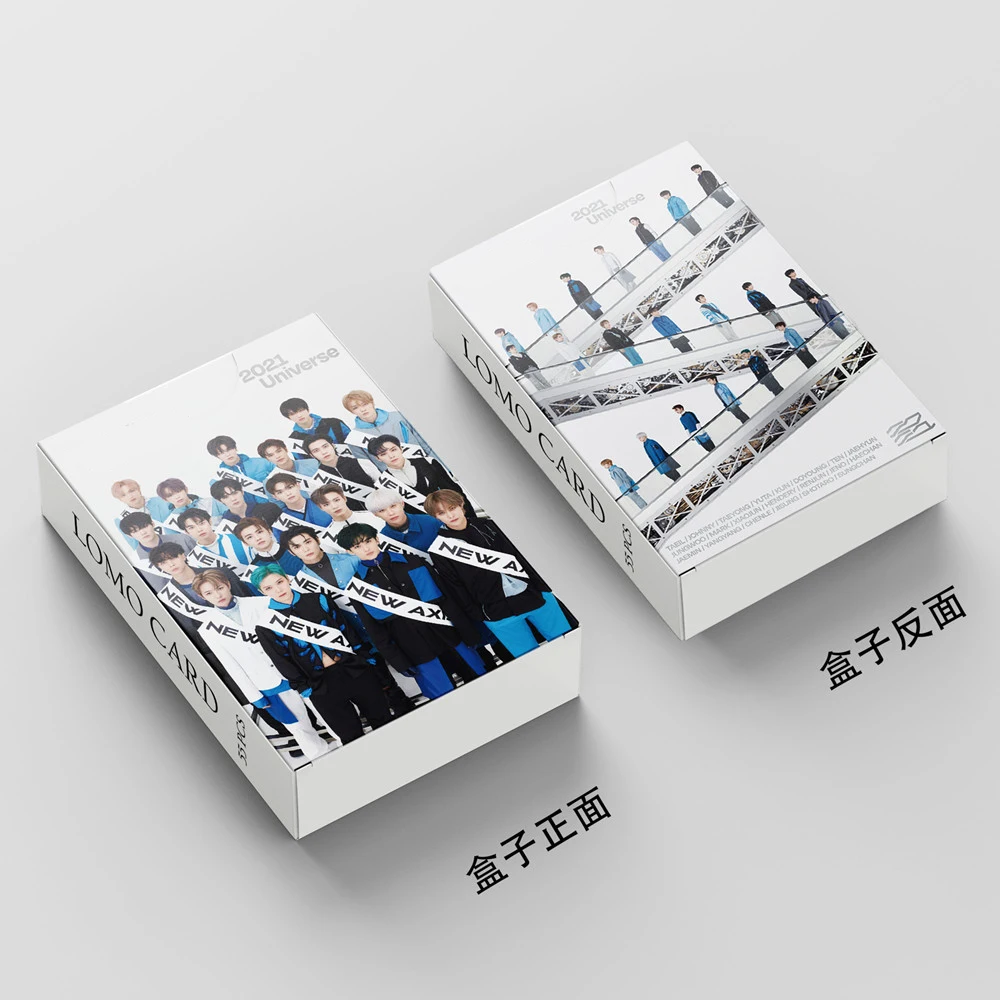 55pcs/set Kpop NCT 2021 UNIVERSE LOMO Cards New Album FAVORITE K-pop Photocards Card photo | Канцтовары для офиса и дома