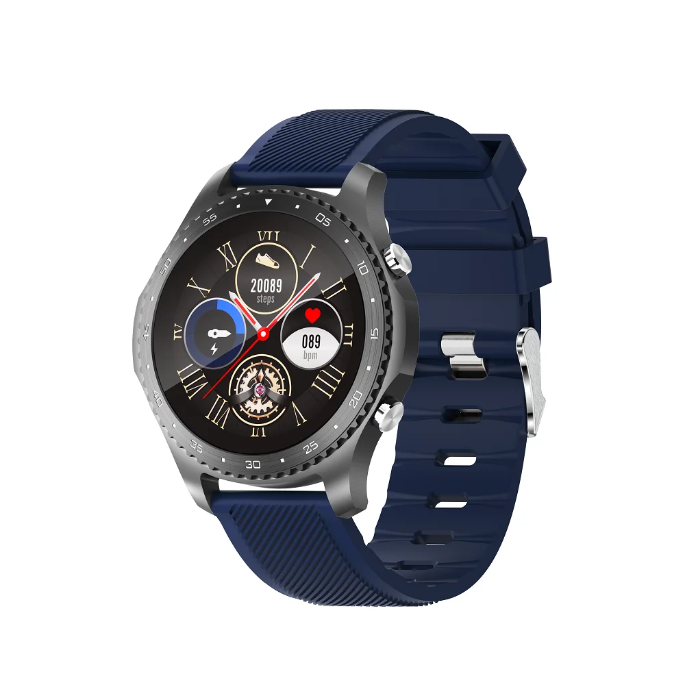 

2021 New Business Smart Watch Bluetooth Call Monitoring Heart Rate Blood Pressure Monitor Step Body Temperature Thermometer Band