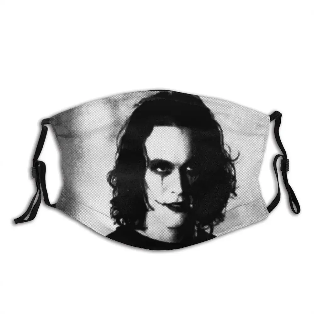 

Забавная крутая Тканевая маска из фильма «ворон», готический фильм «Ворон Гота», Классический культовый фильм «ворон»