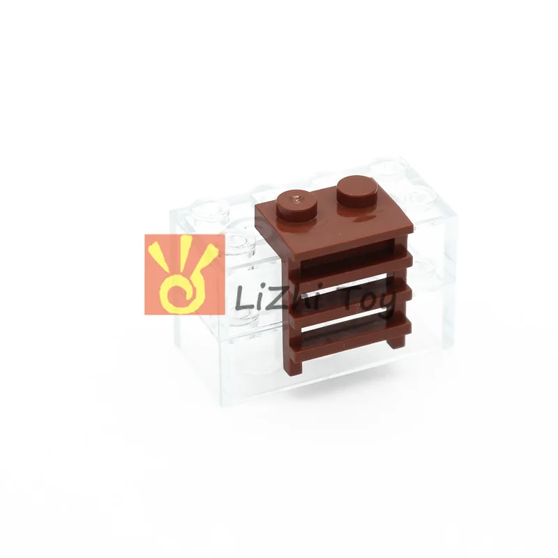 Кубики MOC 4175 Модифицированная пластина 1x2 с лестницей сделай сам развивающие
