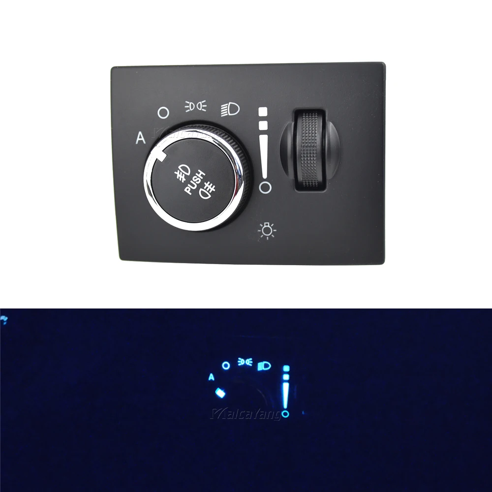 

68189157AA For Chrysler 300C Jeep Grand Cherokee 2014-2015 Fog Lamp Switchs Headlight Auto Headlamp