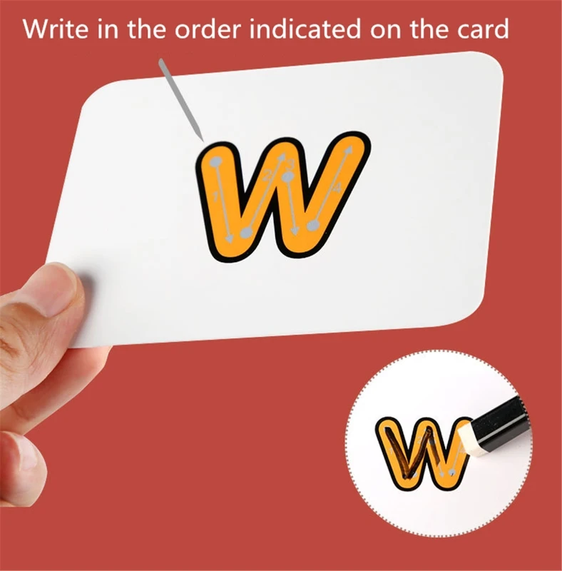 

Matching Letter Game,Letter Spelling and Reading Memory Game for Preschool Kindergarten Letter Writing and Matching Games 3