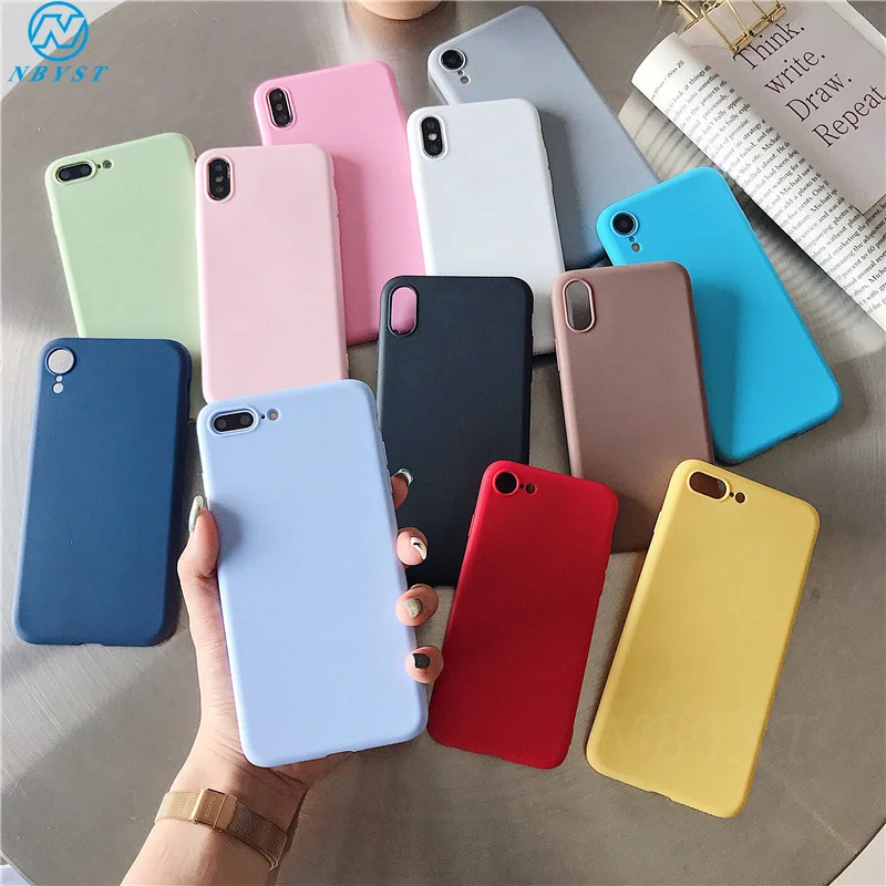 Силиконовый чехол карамельного цвета для Huawei Honor 30i 8A 8S 8C 8X 9A 9S 9C 9X 10X Lite 10i 20S Pro Y5P Y6P