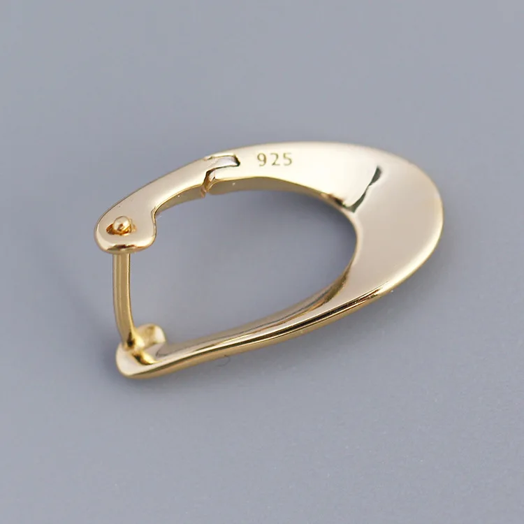 Серьги-гвоздики женские из серебра серьги с застежкой пробы геометрическим