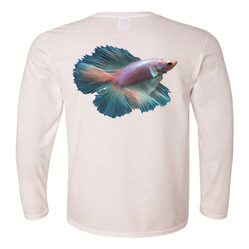 

Fishing Hiking Sun Block Shirts Tops Men Outdoor Anti-UV Quick Dry Men's UPF 50 Long Sleeve T-Shirts Sun Protect Skin High-Tech