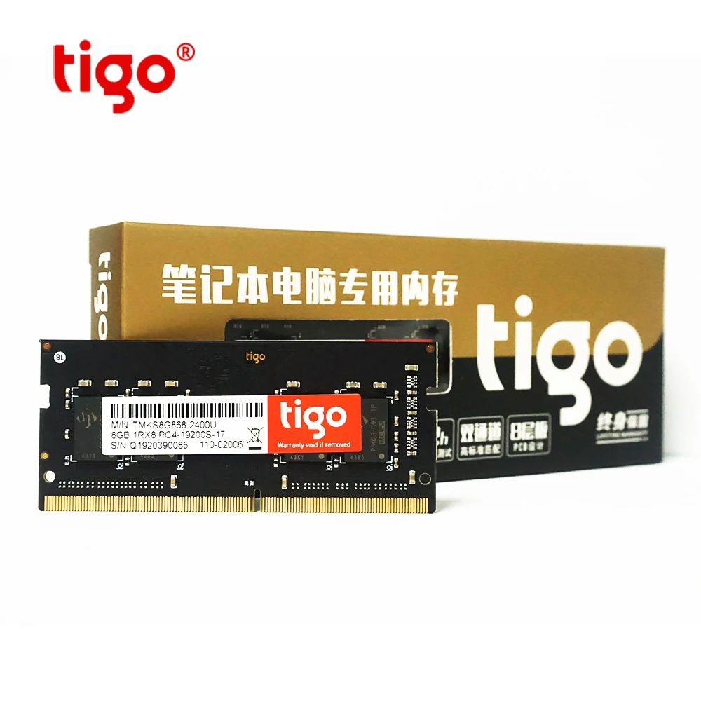 Tigo DDR4 оперативная память 8 ГБ 4 для ноутбука 2666 МГц ddr SoDIMM пожизненная