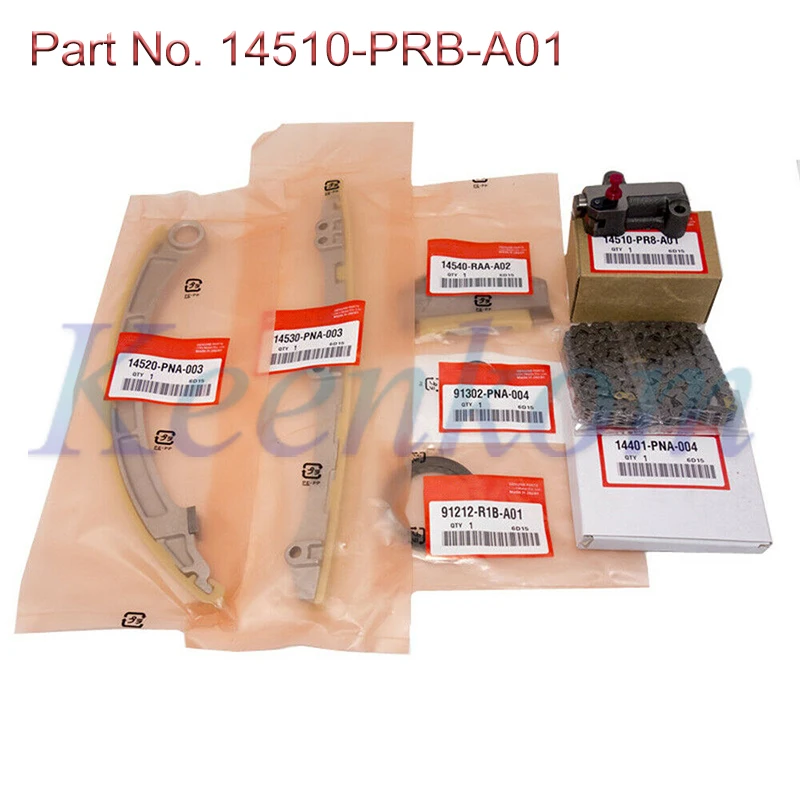 Детали цепи синхронизации 14510 PRB A01 14401 PNA 004 14540 RAA A02 подходят для Honda Accord 2.4L Civic K20Z3