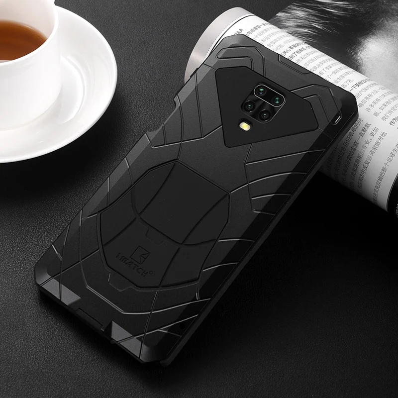 Ударопрочный Алюминиевый металлический чехол IMATCH для Xiaomi Mi POCO X3 NFC 11t 10t Pro Lite