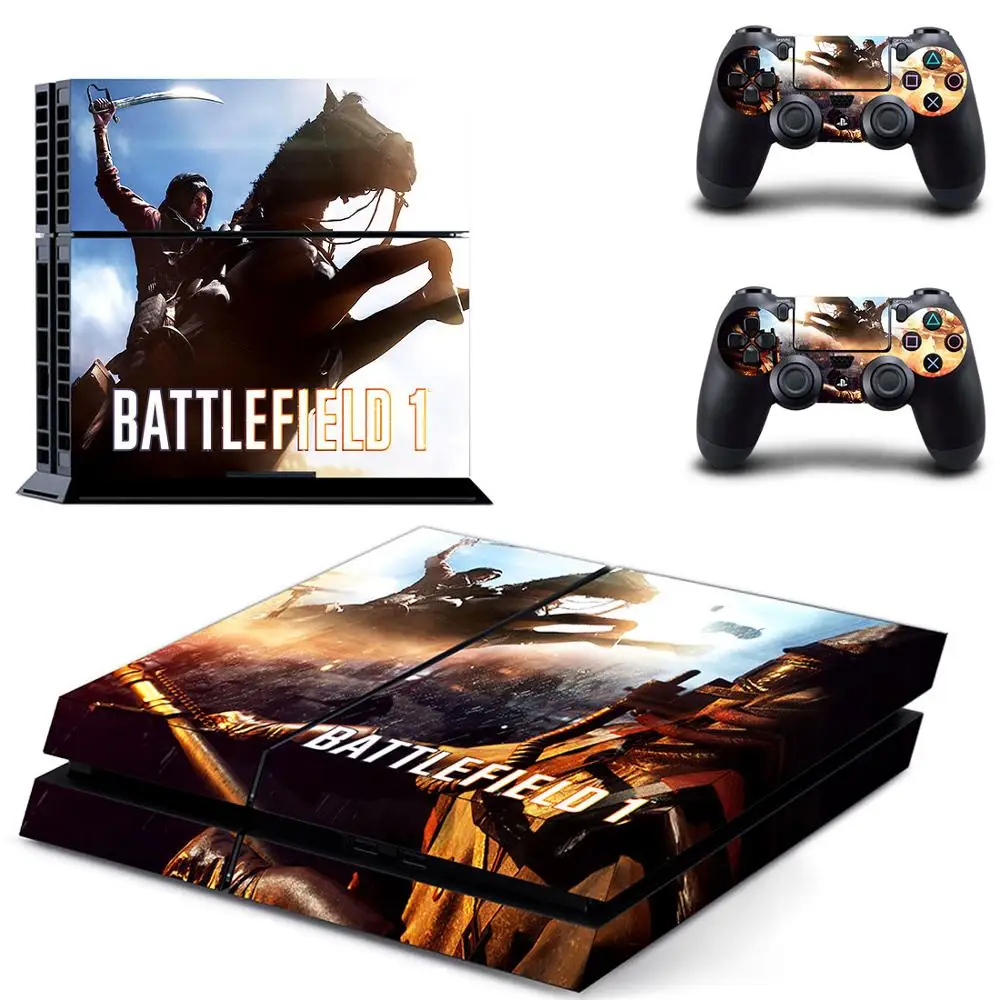 Наклейка s Battlefield 1 наклейка для PS4 PS 4 Play station Pegatinas консоли playstation и 2