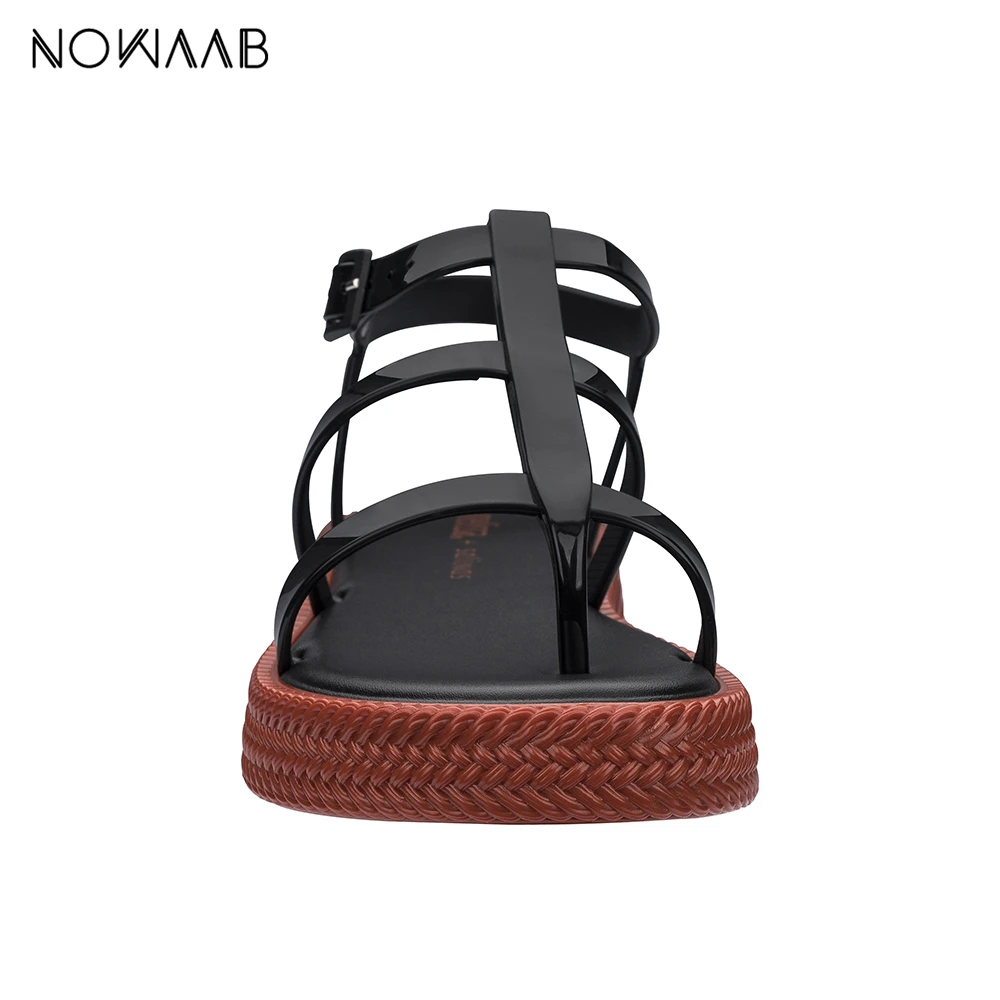 Melissa/женские босоножки Летняя обувь Женские на платформе Обувь массивном каблуке