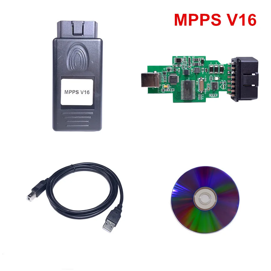 Профессиональный MPPS V16 ECU чип тюнинг V16.1.02 для EDC15 EDC16 EDC17 Inkl CHECKSUM CAN Flasher ремапер|mpps