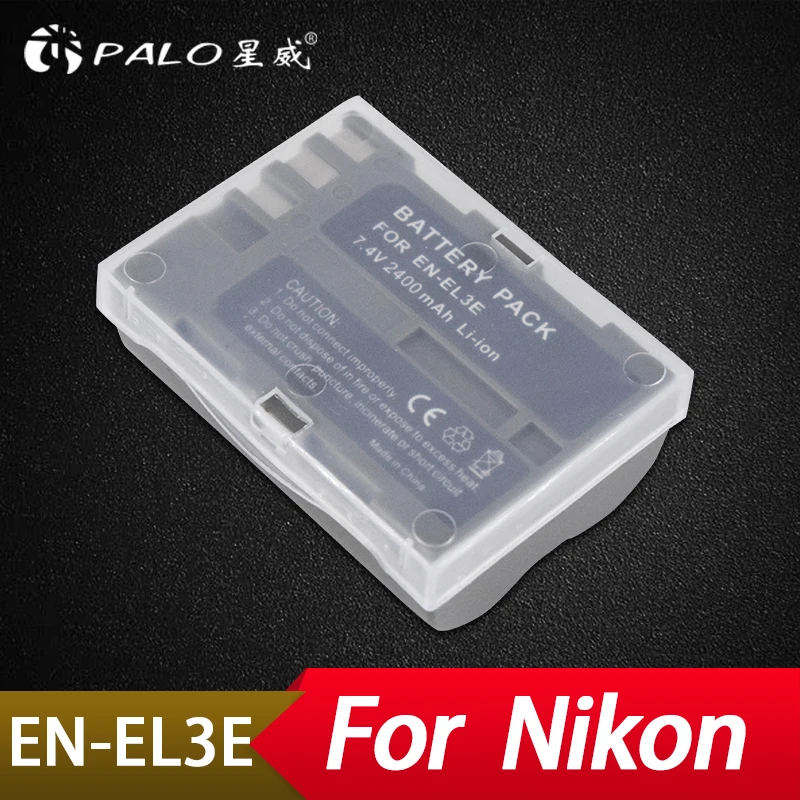 Высокое качество EN-EL3e EL3e 7,4 V 2400 мА/ч, Камера батареи для Nikon ENEL3E RU EL3E D30 D50 D70 D90 D70S D300
