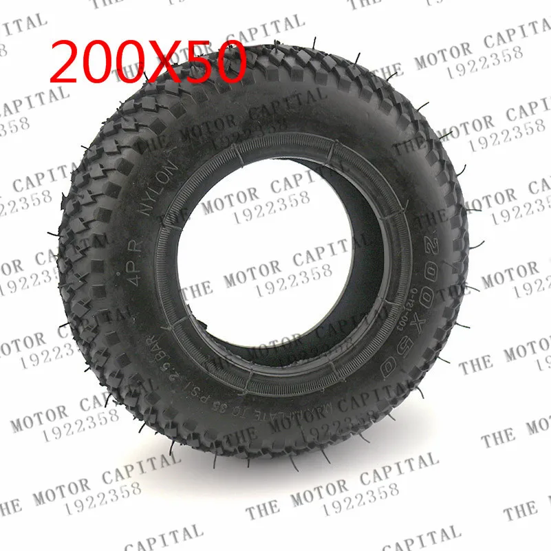 Бесплатная доставка шина + внутренняя труба 200x50 изогнутый клапан чоппер Скутер