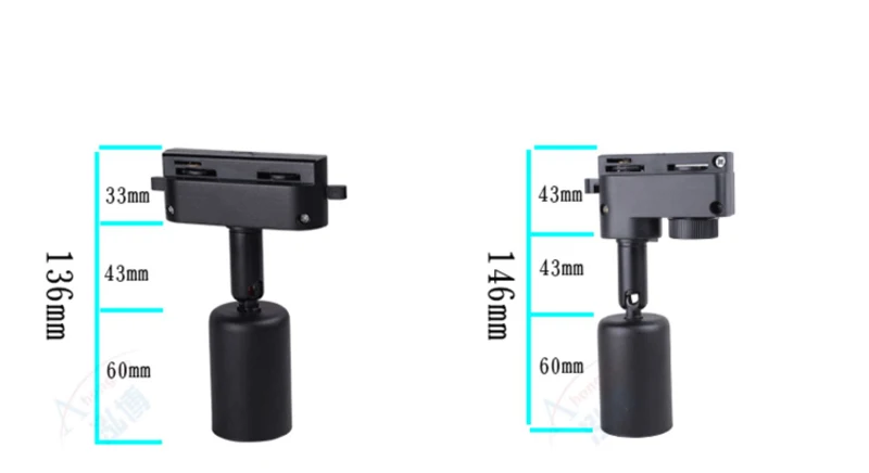 E27 держатель трек светильник база лампа для точечной лампы Светодиодная