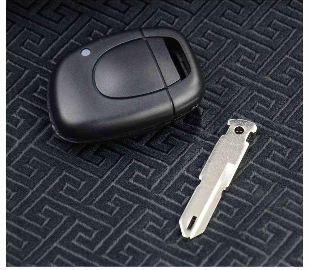 OkeyTech 1 кнопка дистанционного ключа автомобиля для Renault Clio II 2001 2002 2003 2004 2005 434 МГц ID46 чип транспондера NE73 лезвие дистанционного ключа