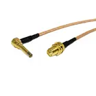Новый 3G 4G антенный Удлинительный кабель RP SMA разъем к коннектору MS156 RG316 коаксиальный адаптер 3050100 см