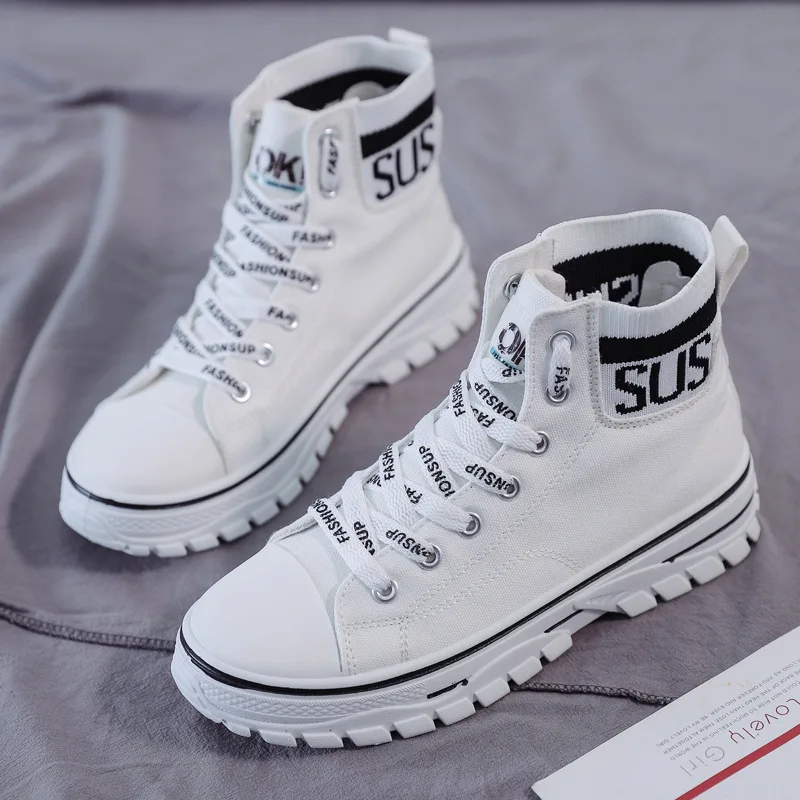 

PENNYSUE Canvas Shoes Women Shoes Casual Sneakers Woman Wild Lace-up Sports Shoes Ladies Shoes 2020 Spring Autumn Trainer