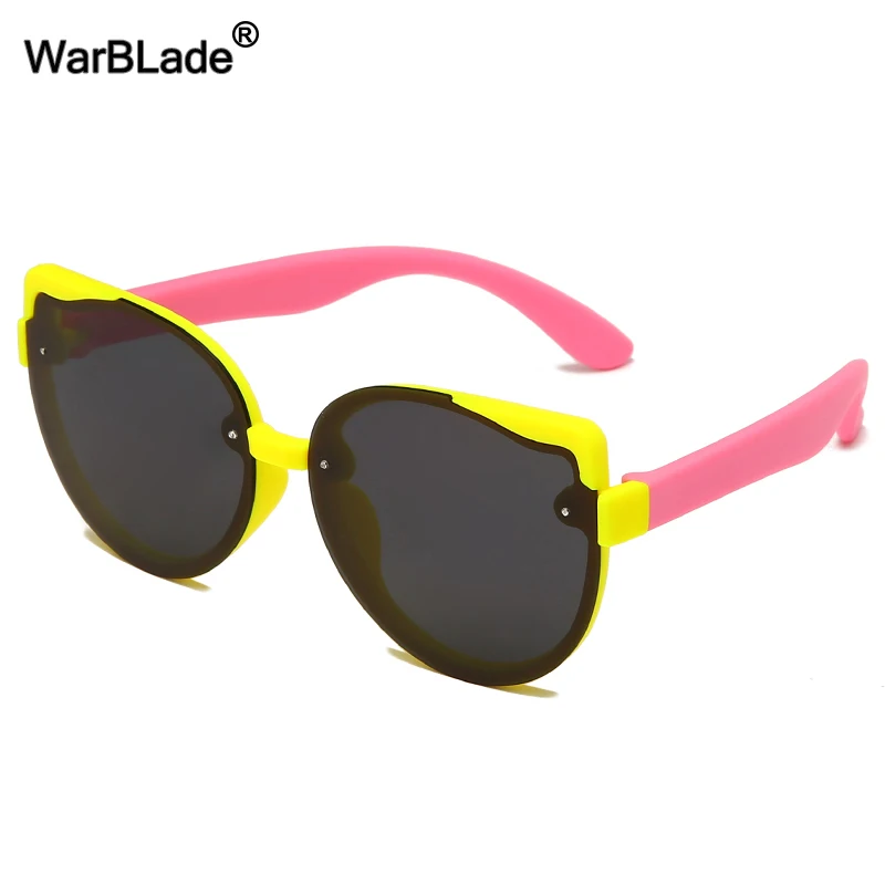 Детские солнцезащитные очки WarBlade с силиконовой гибкой оправой защитой UV400 |