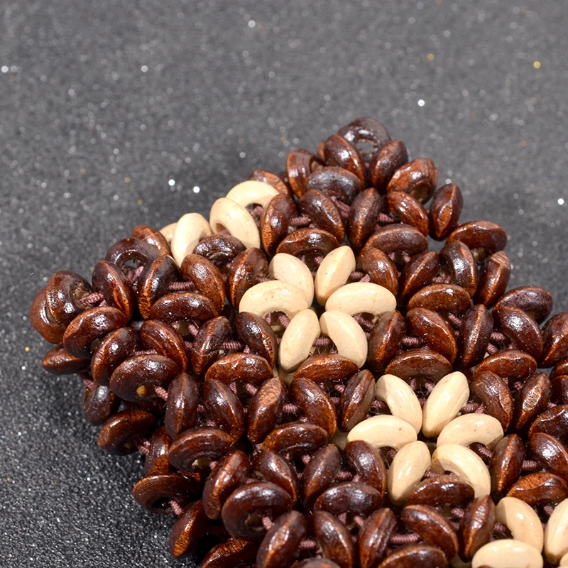 UDDEIN богемные коричневые бусины ювелирные изделия односторонние браслеты и