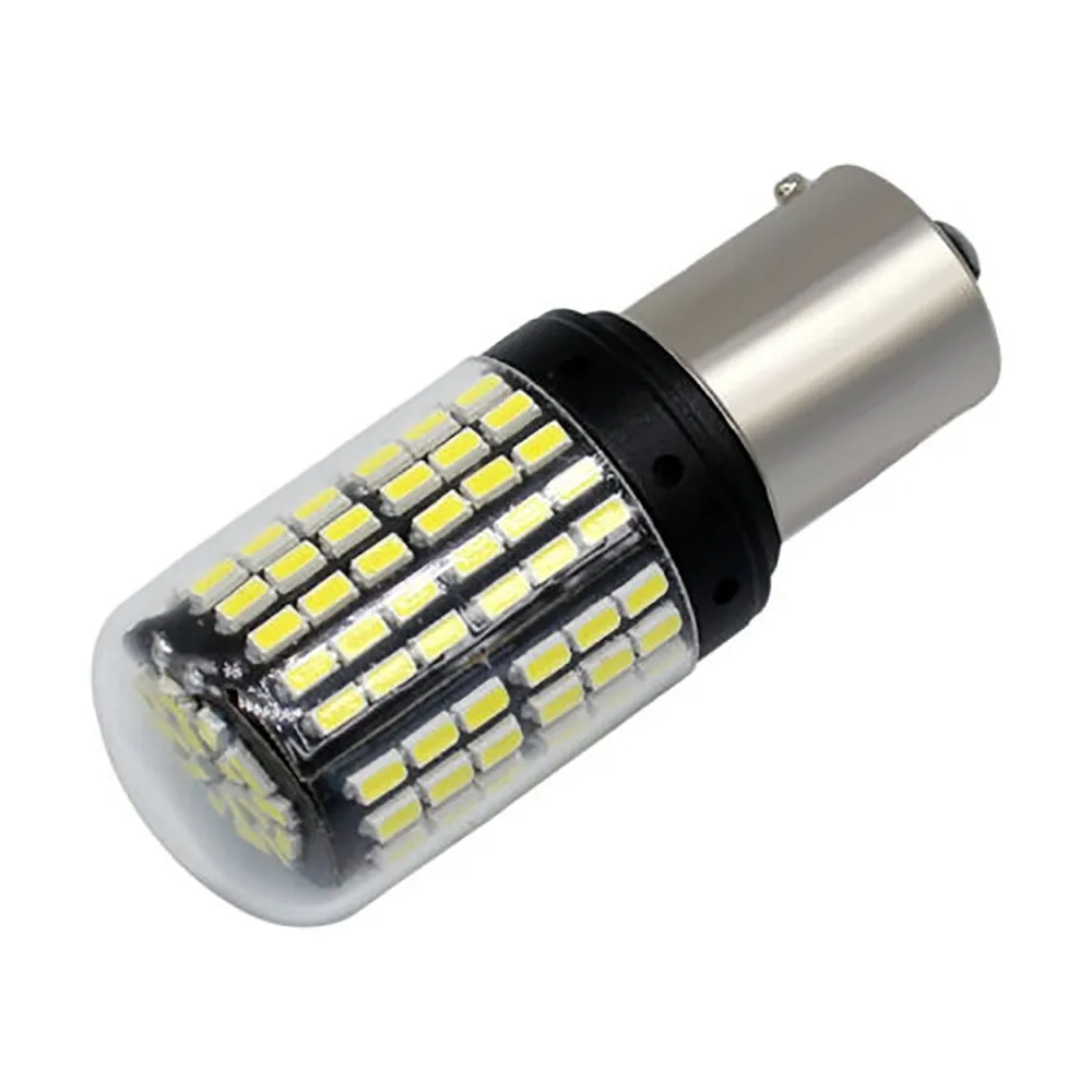 

1156 PY21W LED Light Bulbs 12V 2.15\" * 0.78\" 2PCS LED 144SMD Reverse