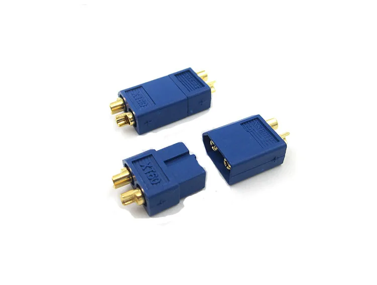Синий Разъем XT60 для литиевой батареи/ESC/зарядного устройства разъемы W