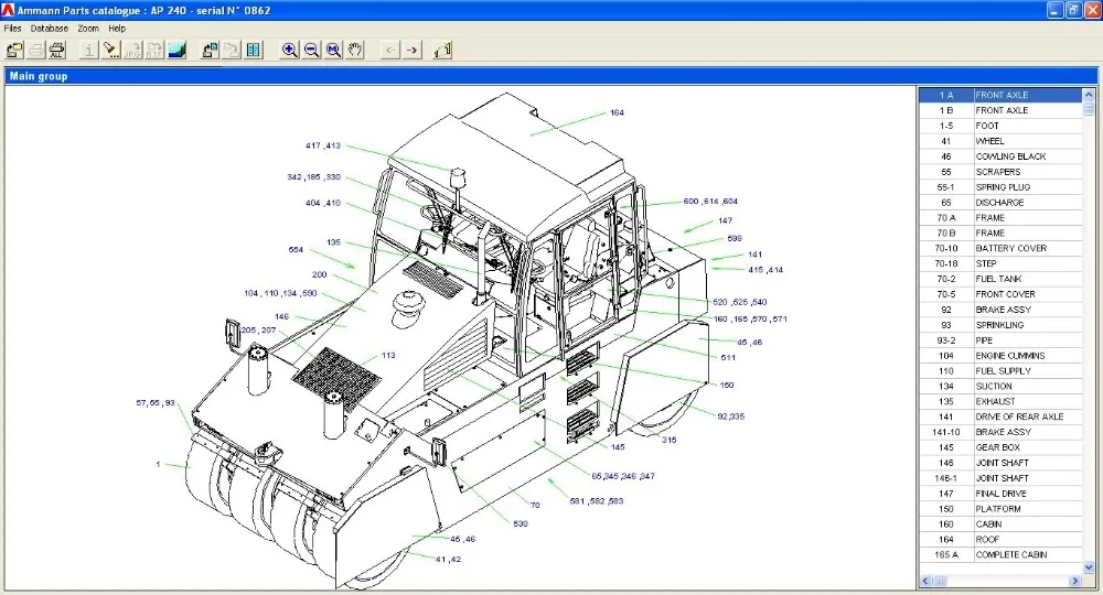 Для AMMANN дорожные ролики запчасти каталог|parts catalog|catalog partscatalog |