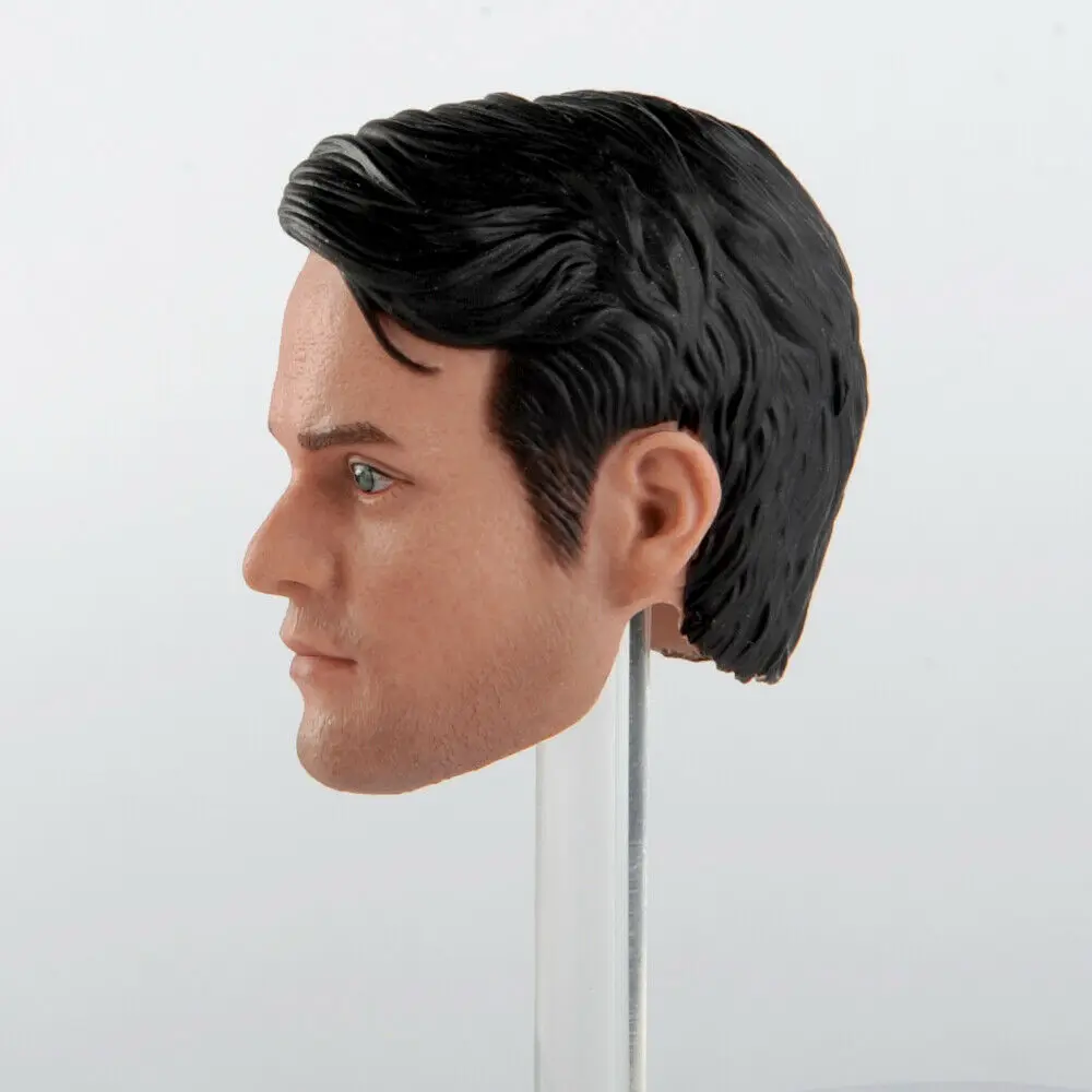

1/6 Scale Male Charlie Cox Head Sculpt Carving Model Black Hair Toys for 12" Action Figure Body In Stock