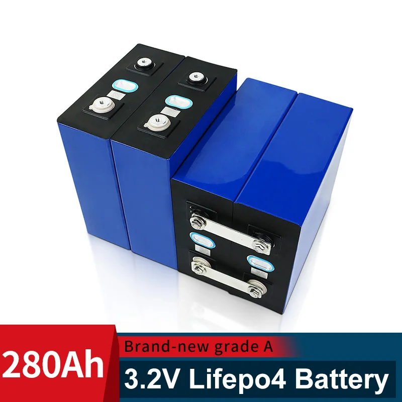 4 шт. 280Ah 3 2 V Lifepo4 призматический Перезаряжаемые Батарея для детей возрастом от 12V EV
