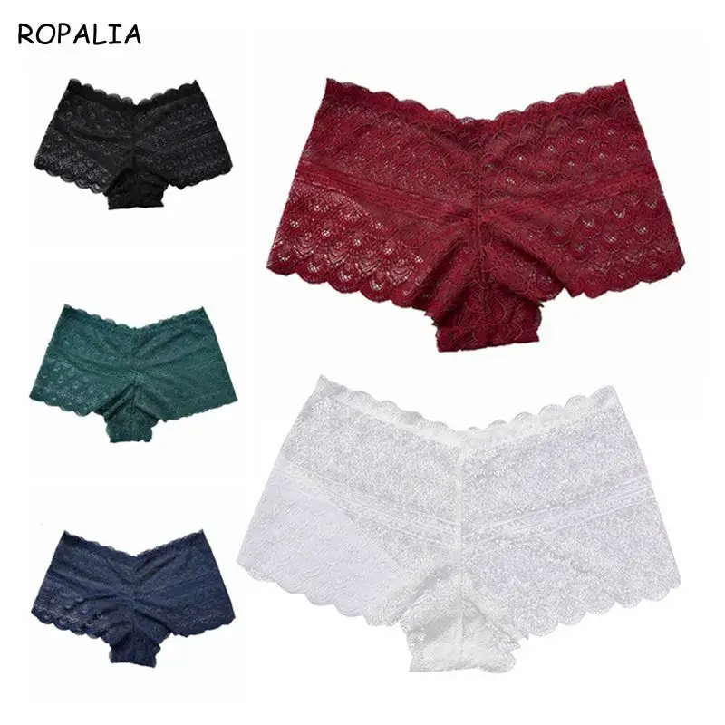 Женские мягкие хлопковые бесшовные шорты с кружевной юбкой из вискозы дышащие