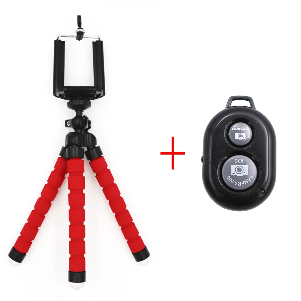 Portable phone Holder digital camera flexible octopus legs tripod Mini Mount stand For iphone samsung xiaomi Car phone holder